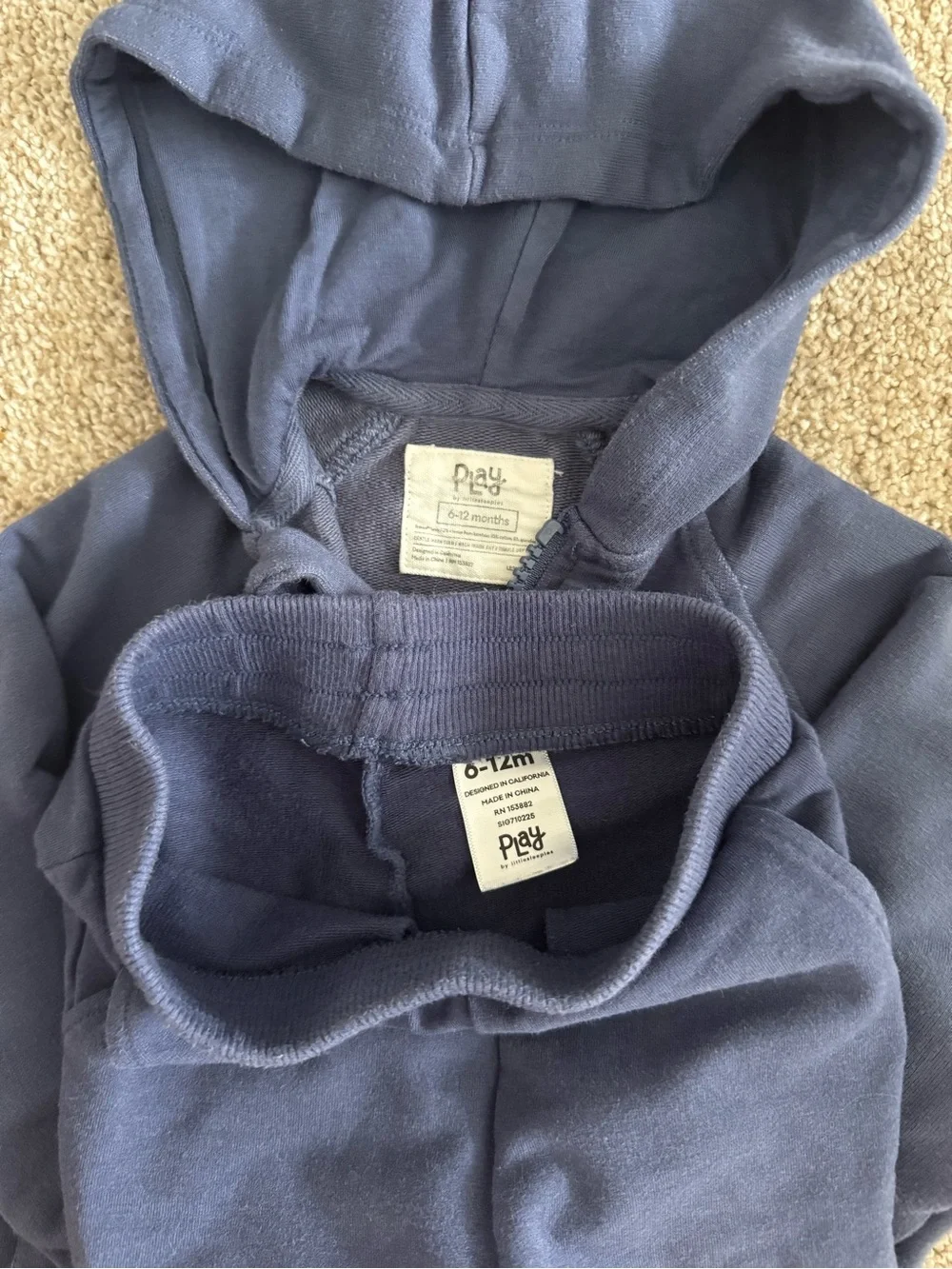 Little Sleepies soft navy
